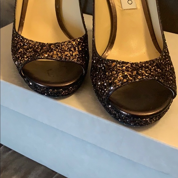 Jimmy Choo Luna 100 - glitter - Kate Middleton - Picture 5 of 8